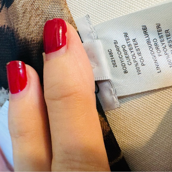 Cache Leopard Print One-Shoulder Dress - Picture 12 of 14